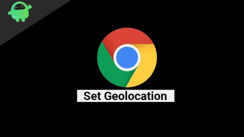 set geolocation in Google Chrome manually