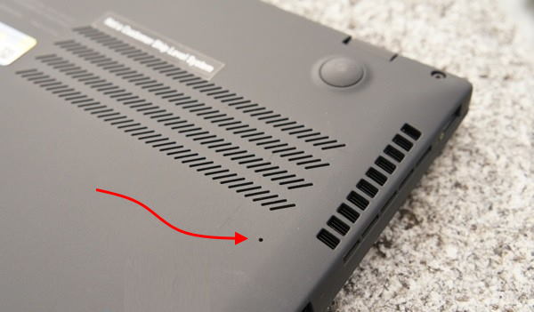 Fix Laptop Battery Won't Charging via battery reset button
