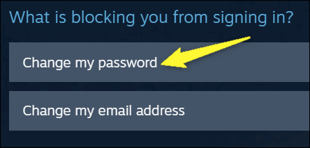  Recover Steam Account Lost Password by changing it