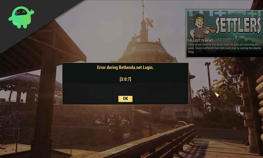 How to Fix Fallout 76 Error during Bethesda.net Login [3:0:7]