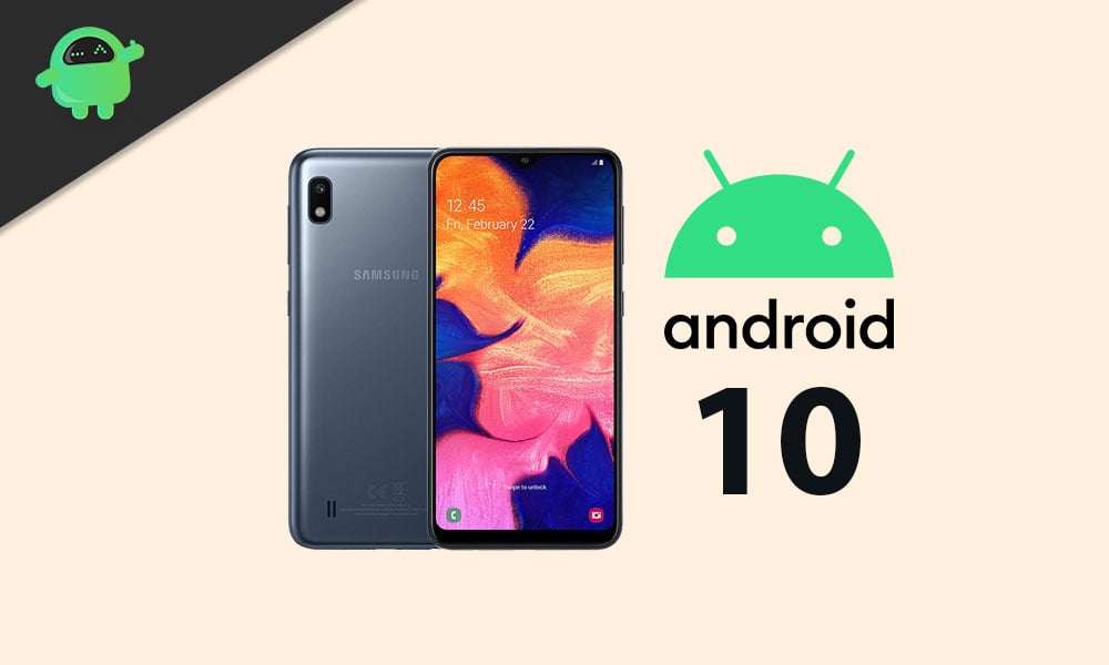 Download Samsung Galaxy A10 Android 10 with OneUI 2.0 update