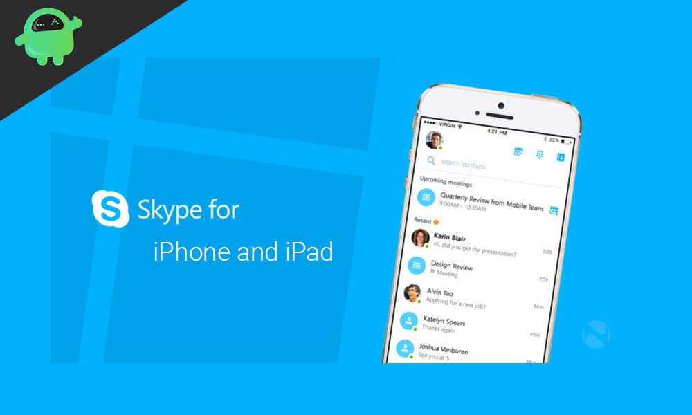 Как поделиться экраном с Skype на iPhone и iPad