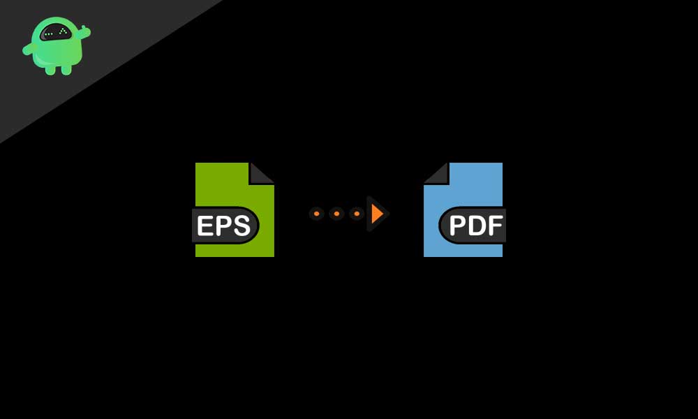 How to convert EPS files to PDF