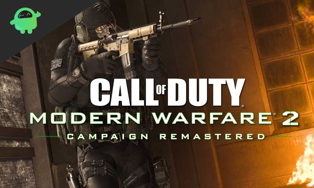 In Call of Duty Modern Warfare Campaign Remastered