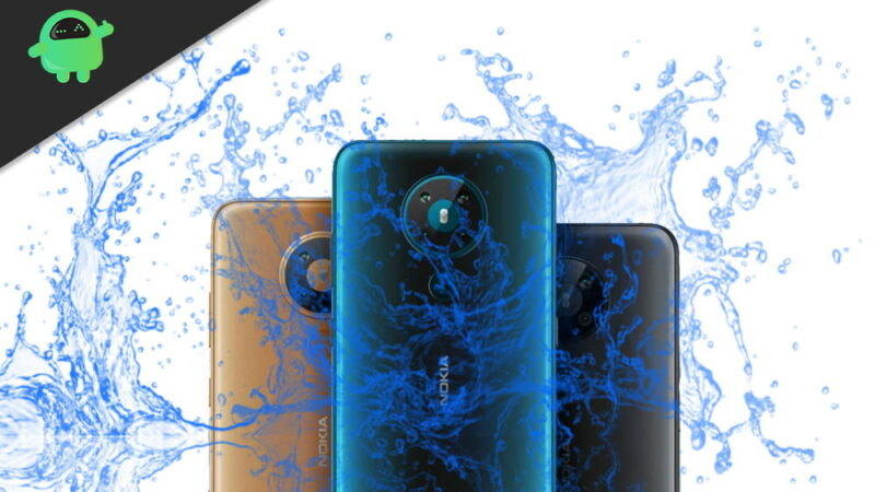 Is Nokia 1.3, Nokia 5.3 or Nokia 8.3 5G Waterproof smartphones