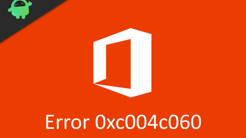 How to Fix Microsoft Office Activation Error 0xc004c060?