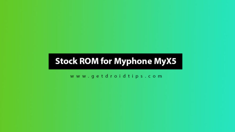 Myphone-MyX5