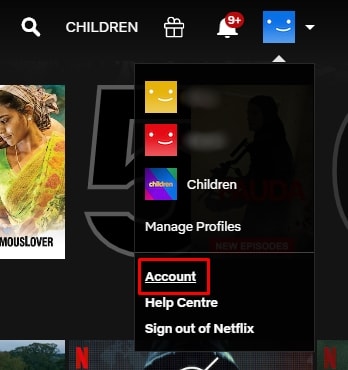 Netflix settings PC