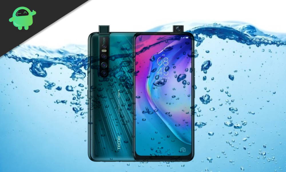 Is TECNO Camon 15 Premier Waterproof device in 2020?