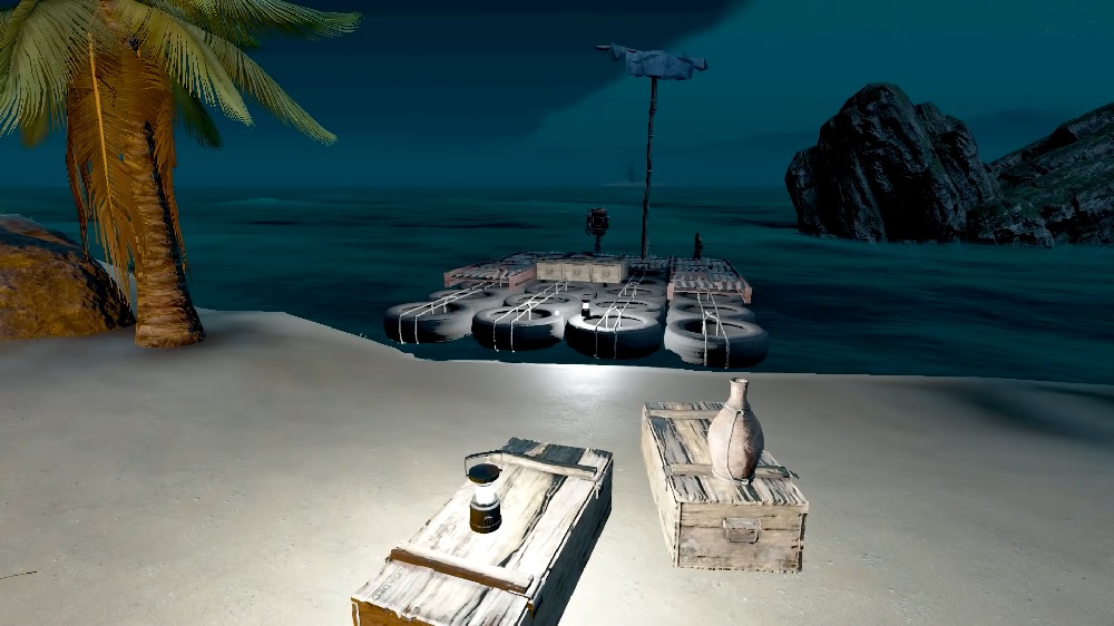 How to Craft a Barge in Stranded Deep?