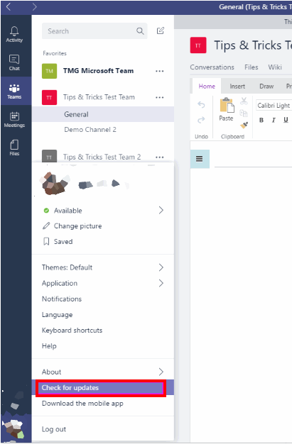 How to Update Microsoft Teams - Both Desktop and Mobile