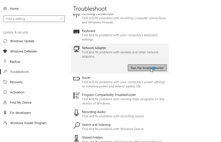 How to Fix Network Protocols Missing Error in Windows 10