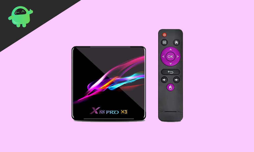 How to Install Stock Firmware on X88 Pro X3 TV Box [Android 9.0]