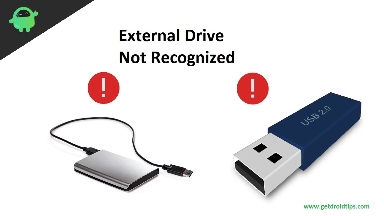 How to Fix If External Drive Not Recognized or Showing Up?