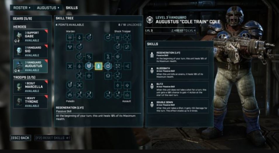 gears tactics cole train gears tactics cole train