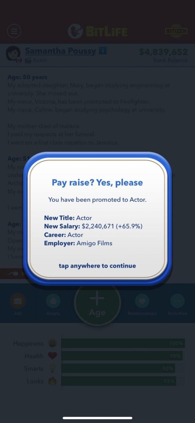 bitlife actor