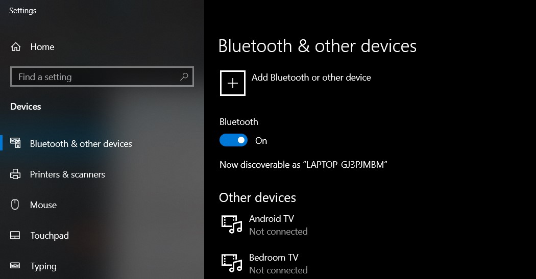 bluetooth windows