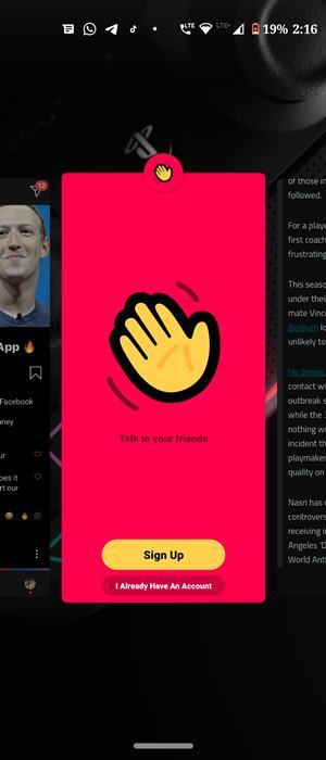 close app houseparty fix
