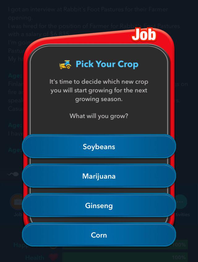 crop menu