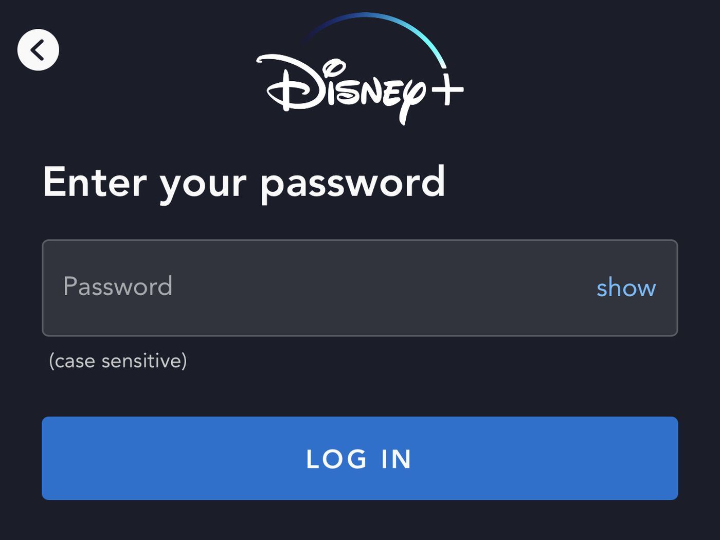 disney plus login