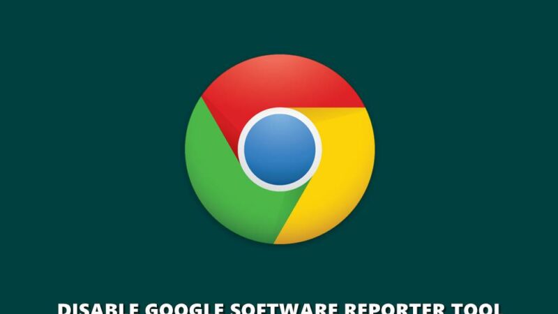 google software reporter tool