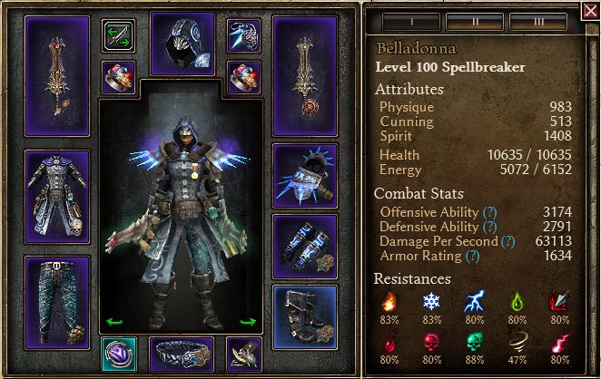 grim dawn build Spellbreaker