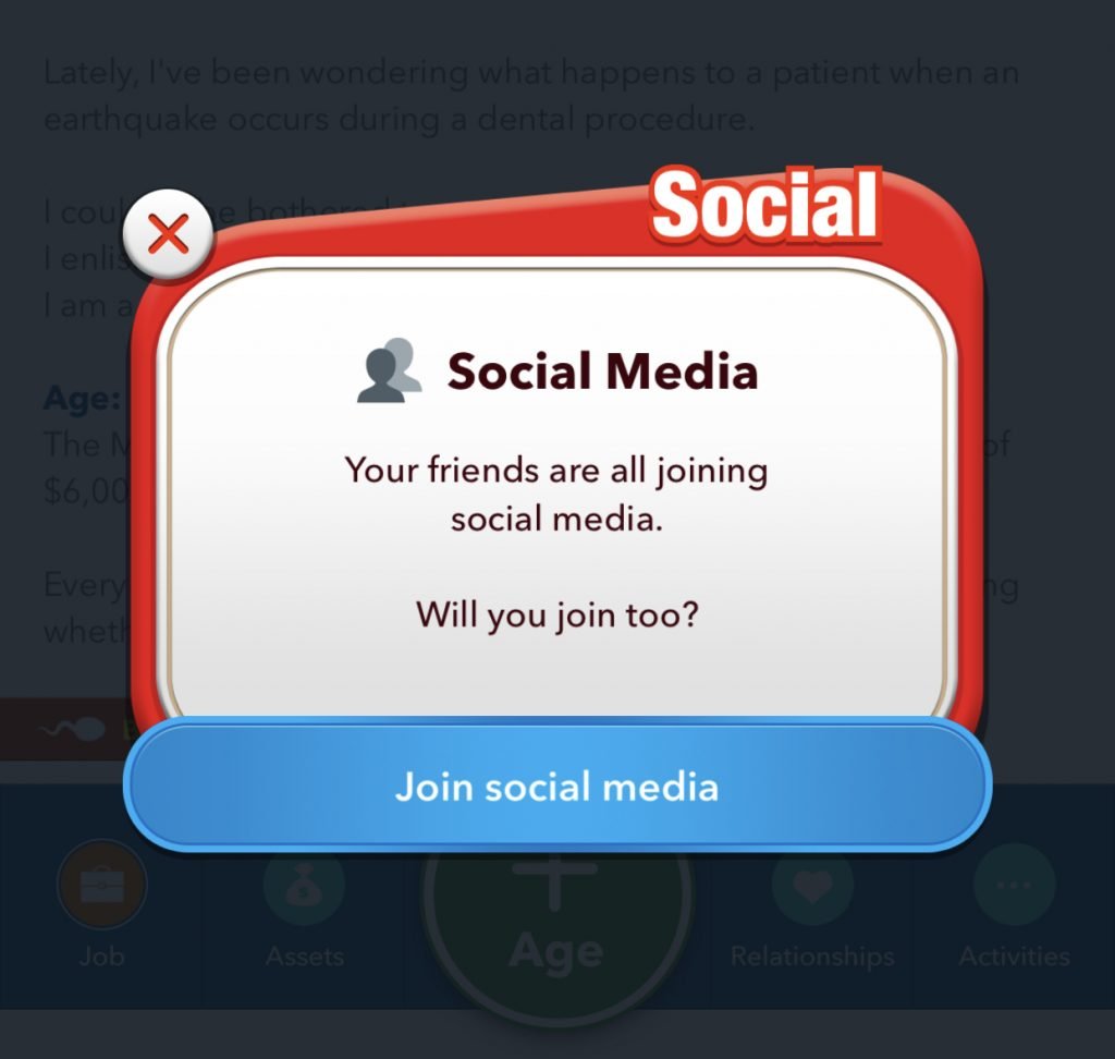 join social media