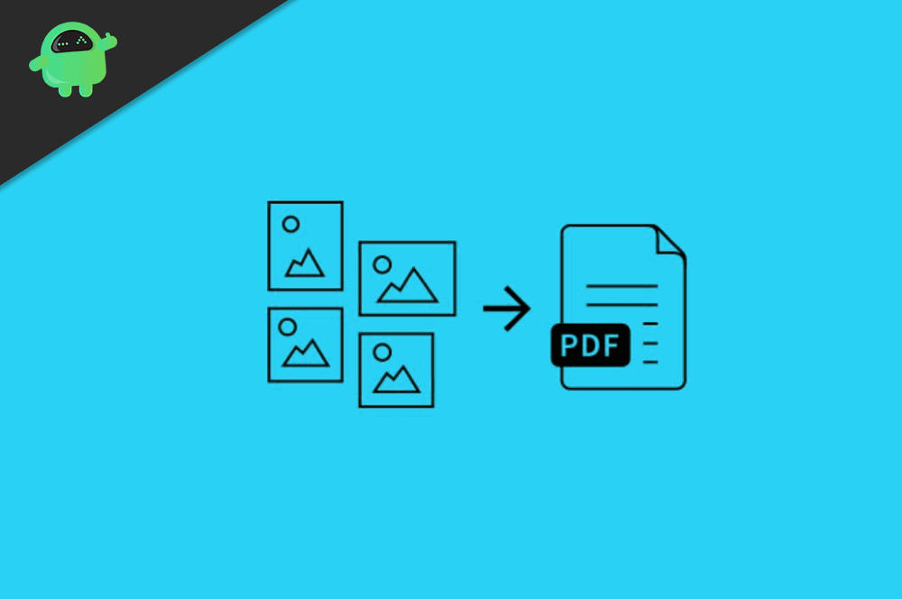 Как конвертировать много изображений в один PDF-файл?