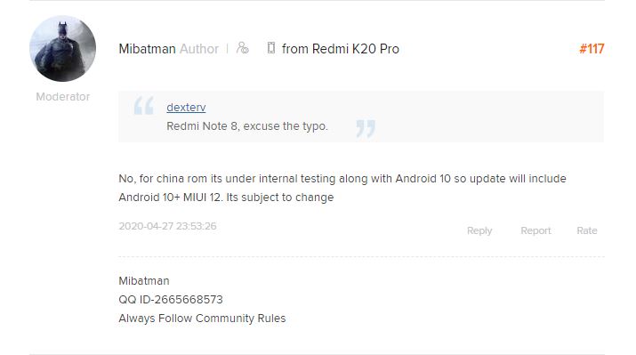 miui 12 for redmi note 8