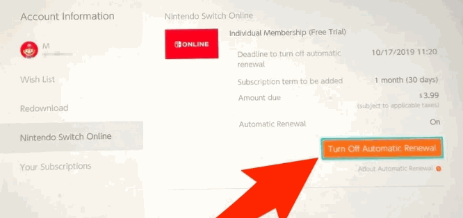 How to Cancel Nintendo Online Membership?