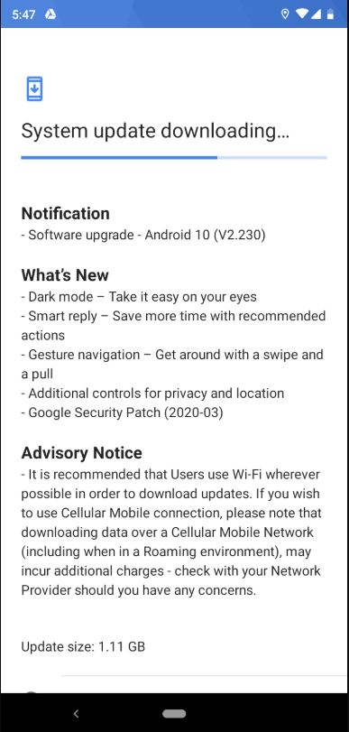 nokia 2.3 android 10 update