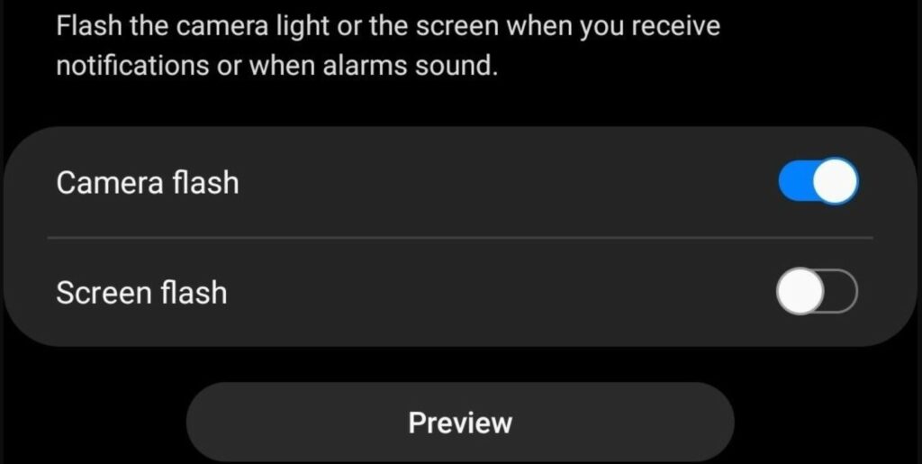 Turn Samsung Galaxy Rear Camera Flash into Notification LED