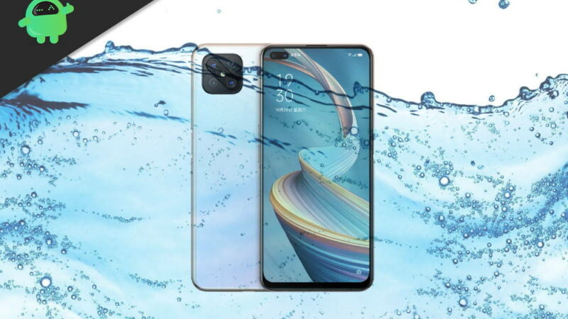 Is Oppo A92s has Waterproof IP Rating?