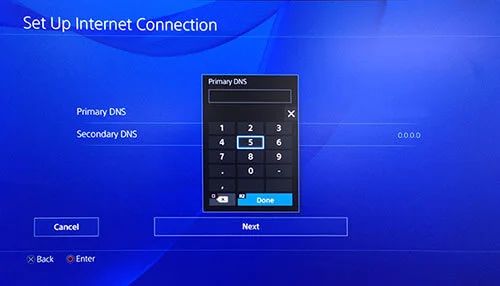 ps4 dns netflix code