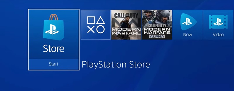 ps4 store