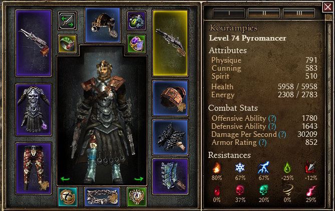 best class in grim dawn