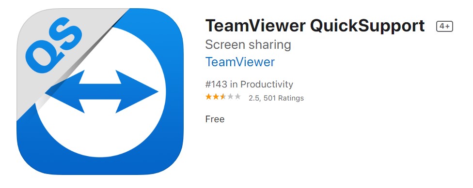 TeamViewer QuickSupport