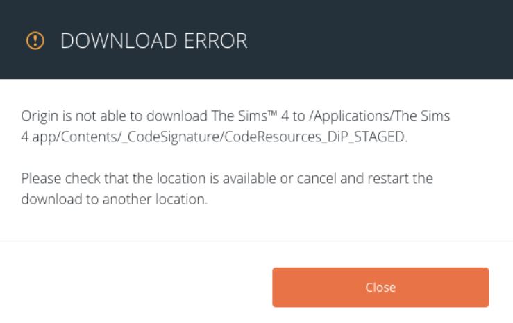 Ошибка при скачивании симс 4. Not able. Функция integrate Origin Error. Симс 4 что значит обновить в Origin. Origin код 20 403