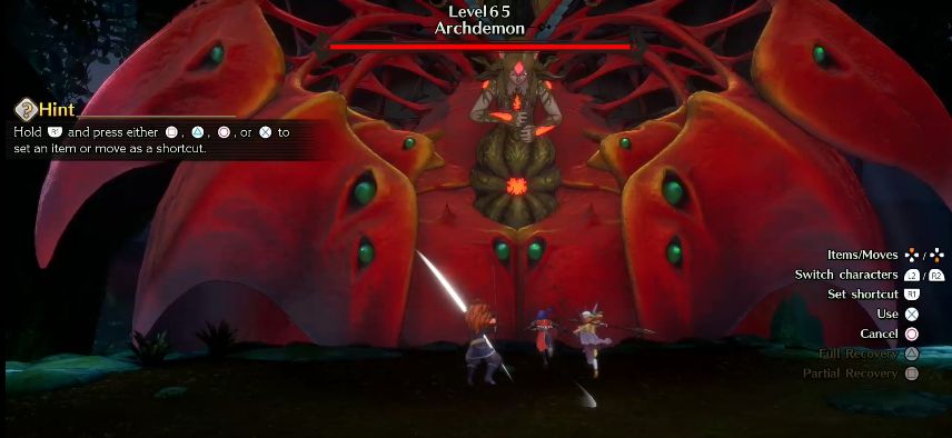 How to beat Archdemon in Trials of Mana