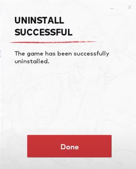 uninstall valorant