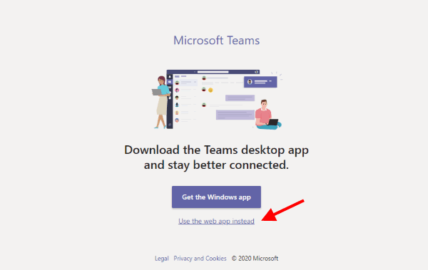 We are sorry – We’ve run into an issue message in Microsoft Teams