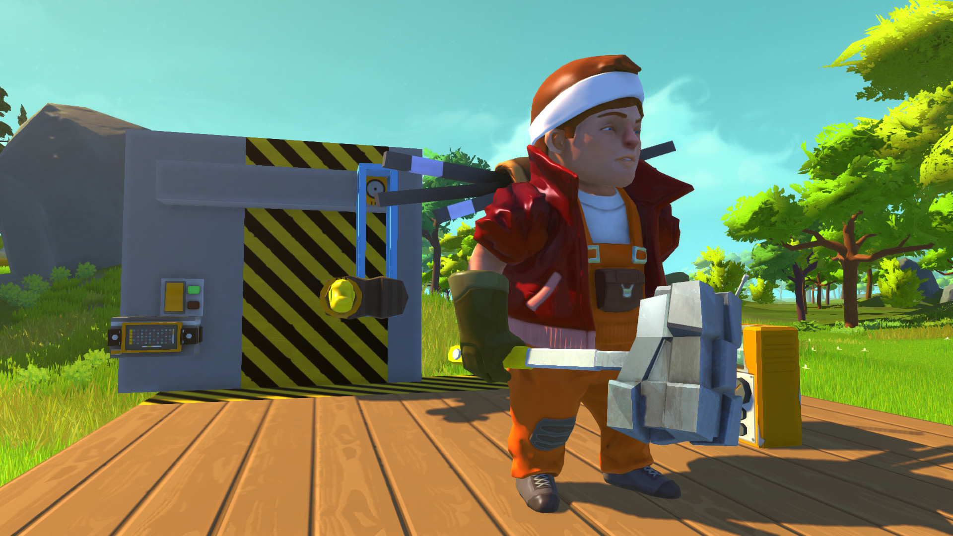 scrap mechanic new engine