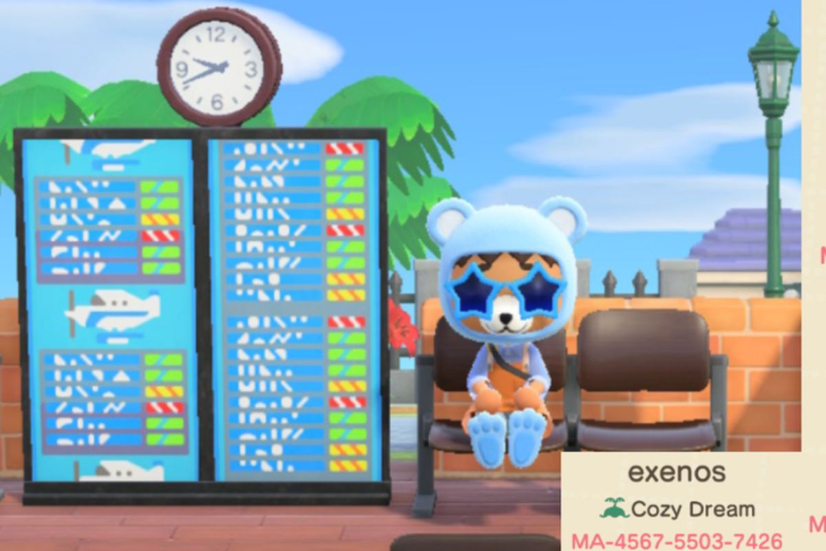 Airport Flight Information Animal Crossing