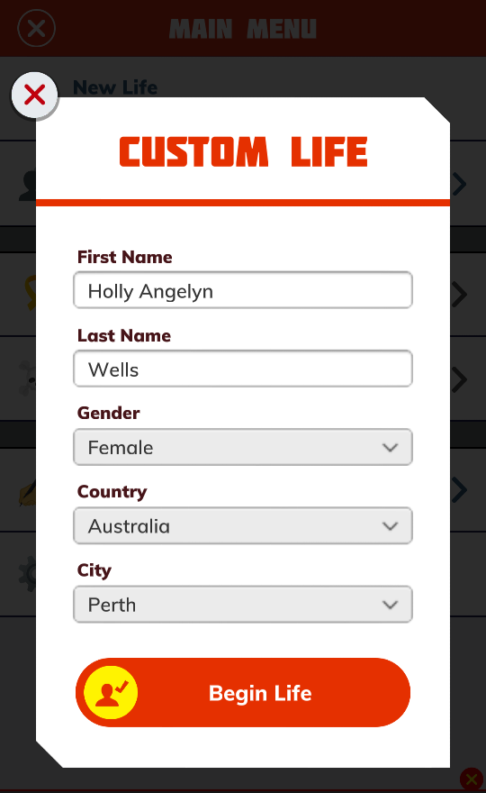 Custom Life bitlife