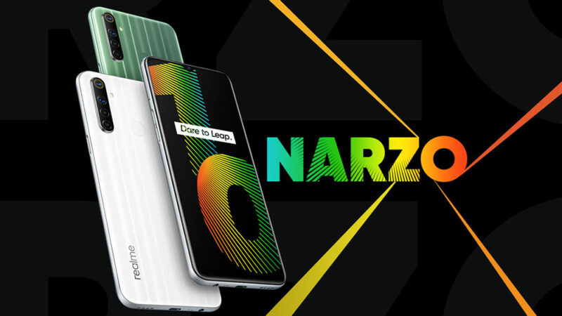 Download Realme Narzo 10 & 10A Stock Wallpapers