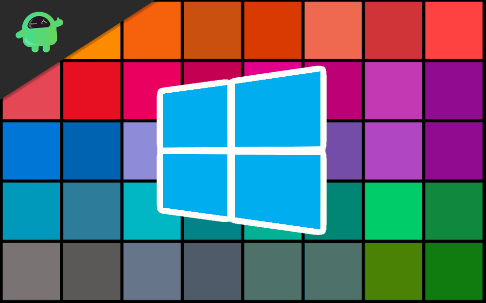 how to change taskbar color windows 10
