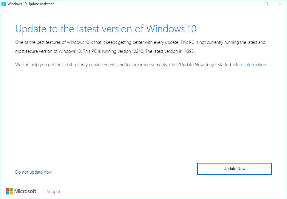 Как исправить ошибку обновления Windows 10 0xc1900201