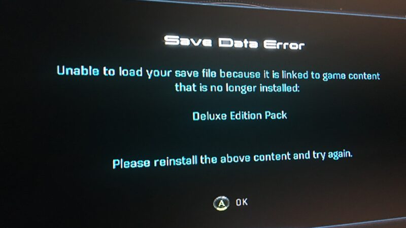 Mass Effect Andromeda Save Data Error: How to Fix?