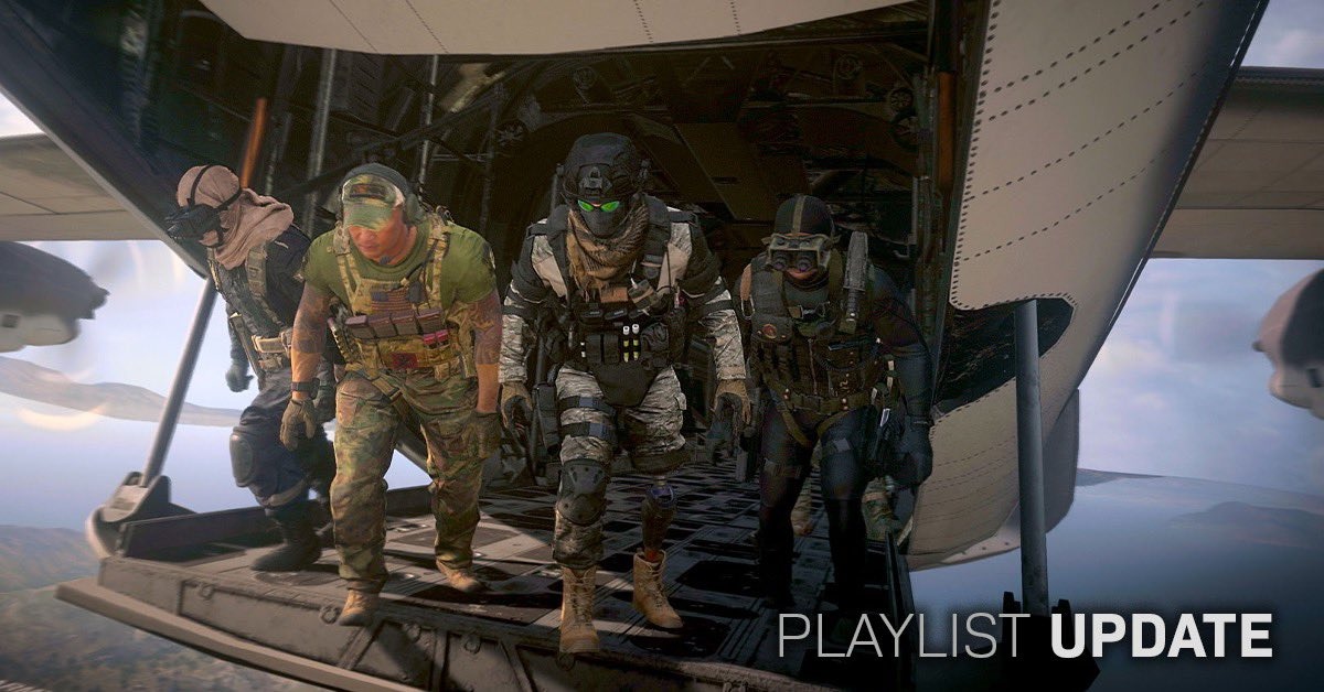 Modern Warfare playlist update