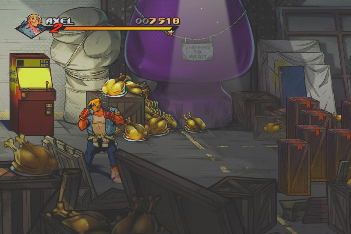 Streets of Rage 4: Retro Level 4